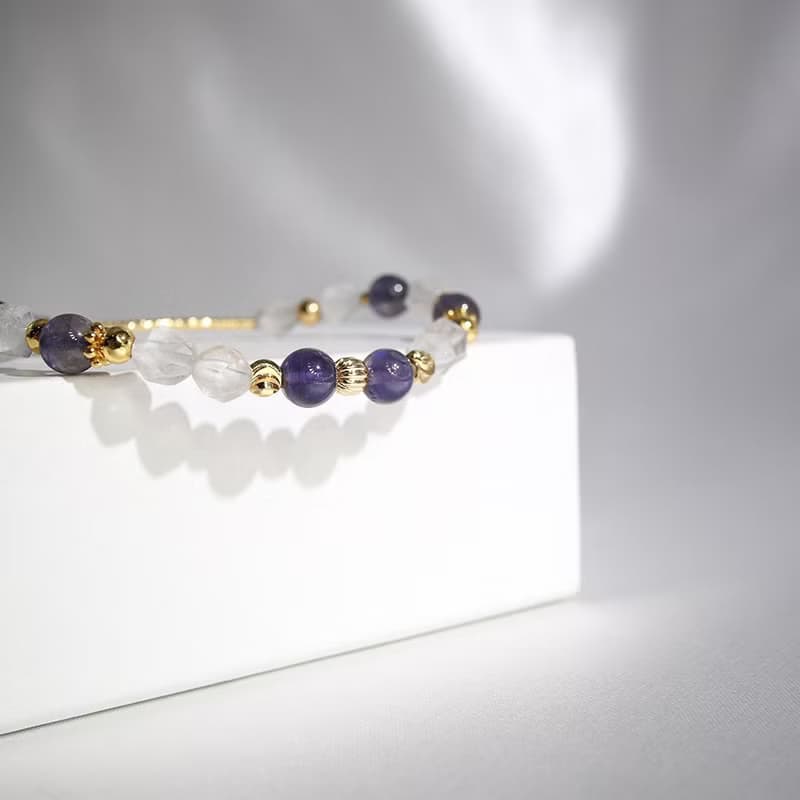 航海家的浪漫情懷 | A34堇青石雲水晶手鍊