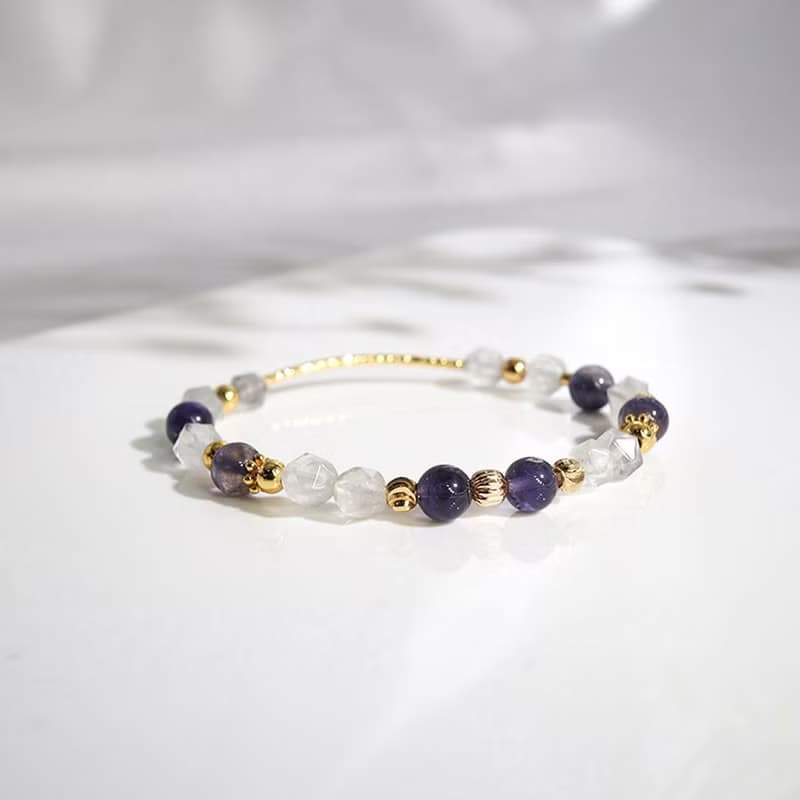 航海家的浪漫情懷 | A34堇青石雲水晶手鍊