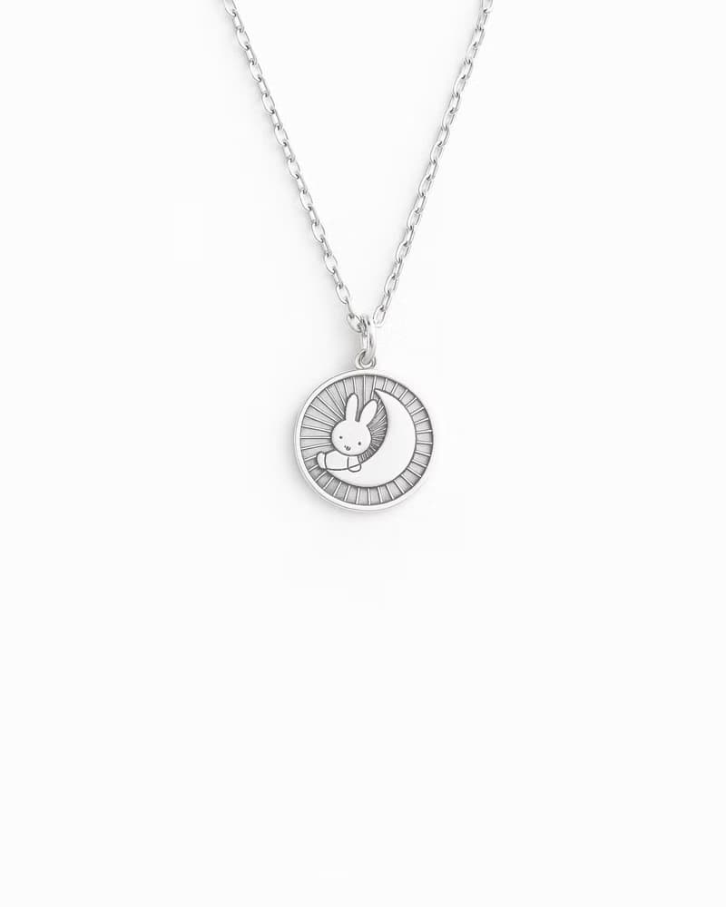 【Pinkoi x miffy】米菲雙面項鏈 月亮與星星的浪漫故事