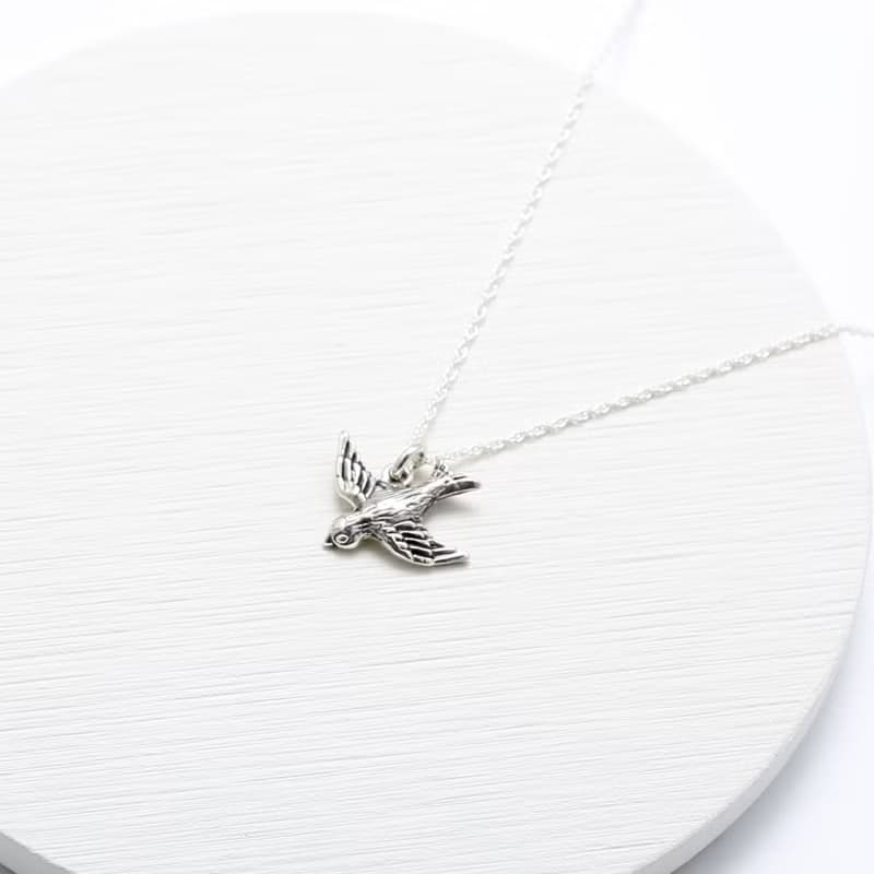 【Angel & Me】展翅 飛翔 小鳥 s925 純銀 項鍊 生日 聖誕節禮物
