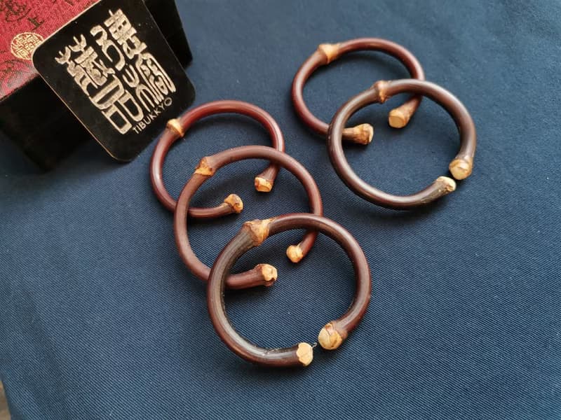 有節雞血藤 特等粗度 藤鐲 手鐲 西藏傳統飾品 工藝品 西藏雞血藤