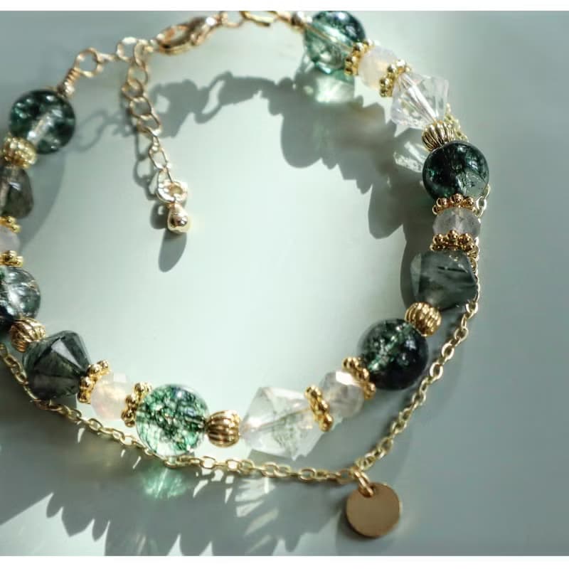 | 曉山 | 綠幽靈爆花珠系列 | 事業運| 提升自信| 增強財運