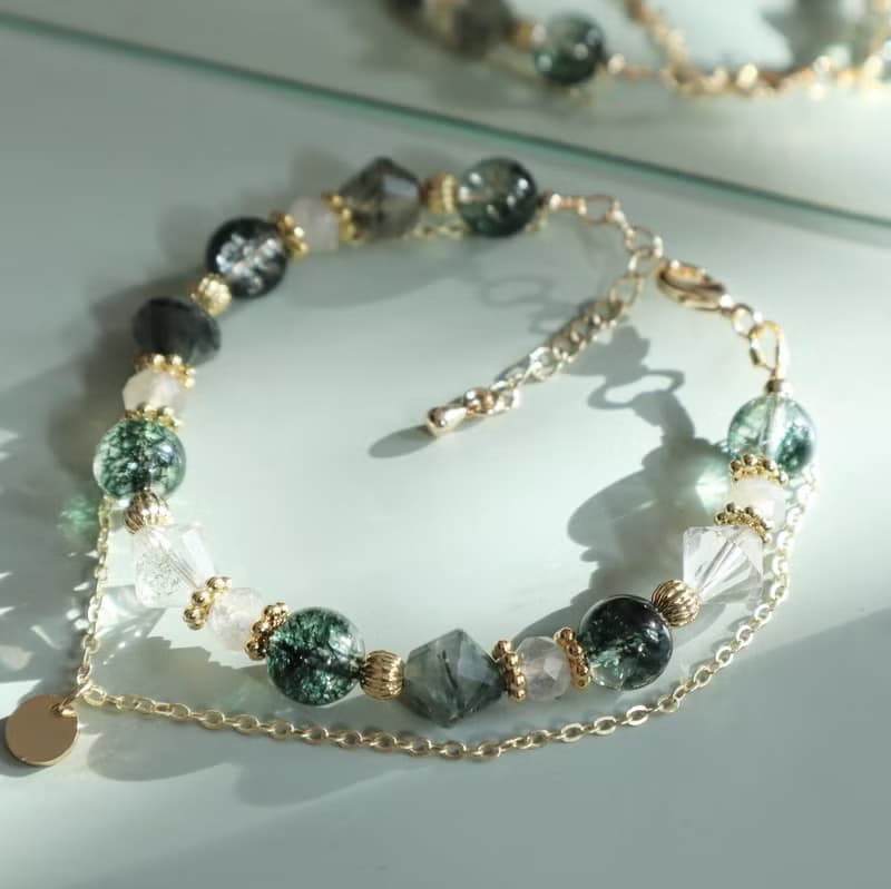 | 曉山 | 綠幽靈爆花珠系列 | 事業運| 提升自信| 增強財運