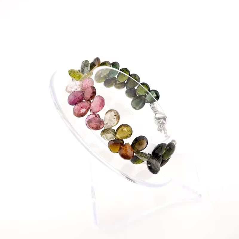 寶麗金珠寶-天然彩色碧璽手鍊