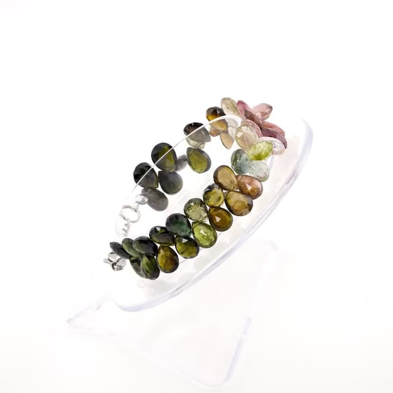 寶麗金珠寶-天然彩色碧璽手鍊