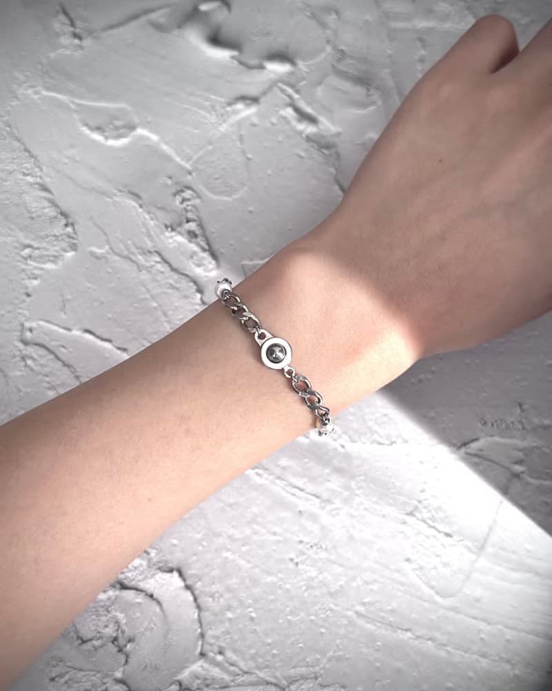 希冀・淡水珍珠中性手鍊 - 醫療鋼配飾/淡水珍珠/金曜石