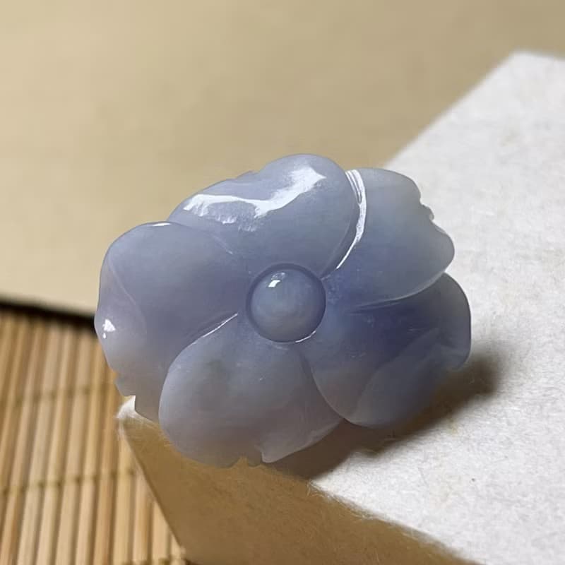紫羅蘭翡翠玫瑰 | 天然緬甸A貨翡翠 | 送禮