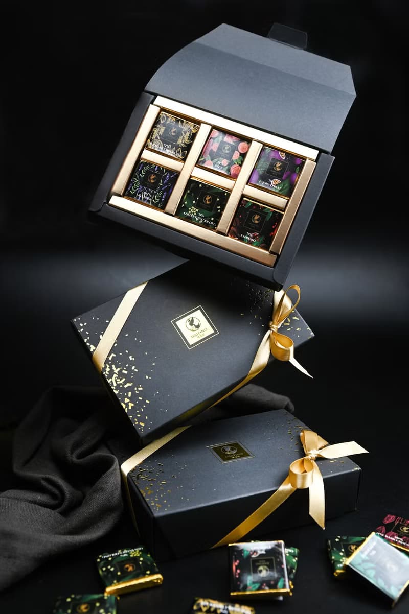 曼斐諾迷你片黑巧克力組合12入