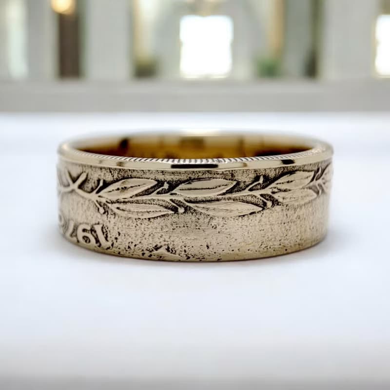 Coin Ring Chile, Chile Man Ring, Male Ring Chile, Coin Ring Chile Peso