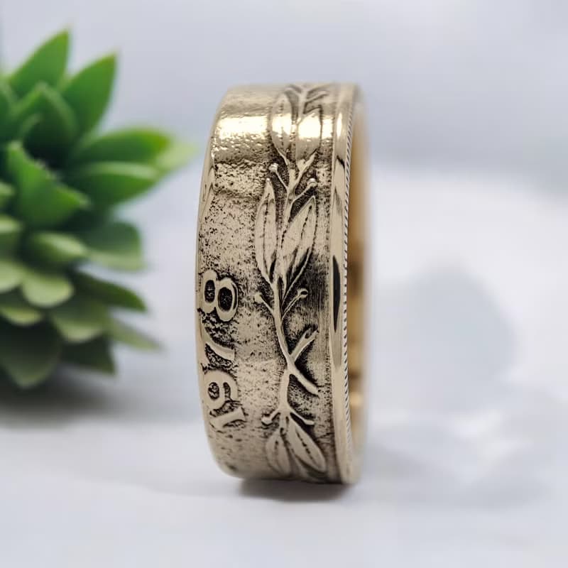 Coin Ring Chile, Chile Man Ring, Male Ring Chile, Coin Ring Chile Peso