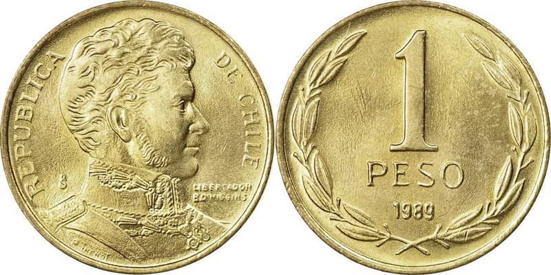 Coin Ring Chile, Chile Man Ring, Male Ring Chile, Coin Ring Chile Peso