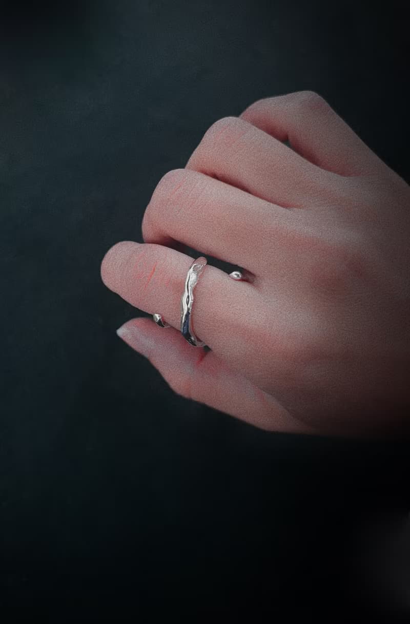 迴 Orbit Ring / 925銀 /