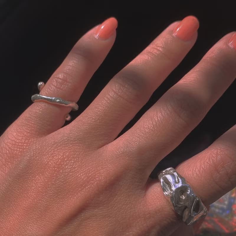 迴 Orbit Ring / 925銀 /