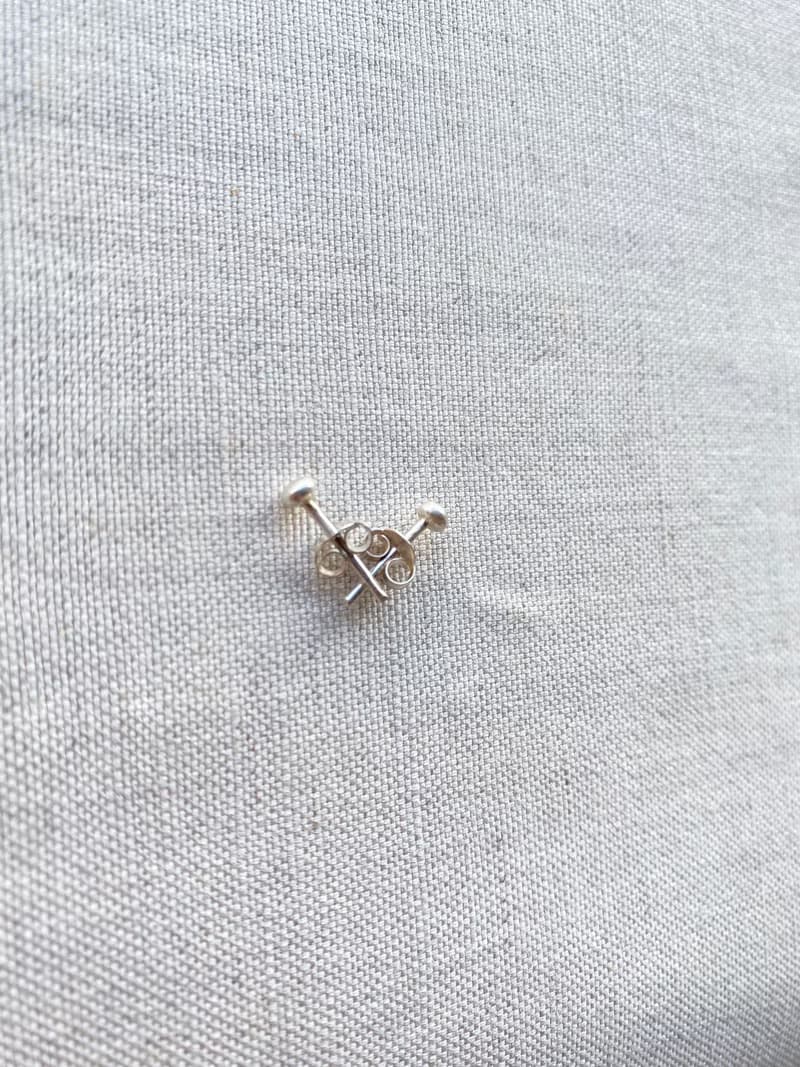 (簡)單(兩)點••純銀耳環