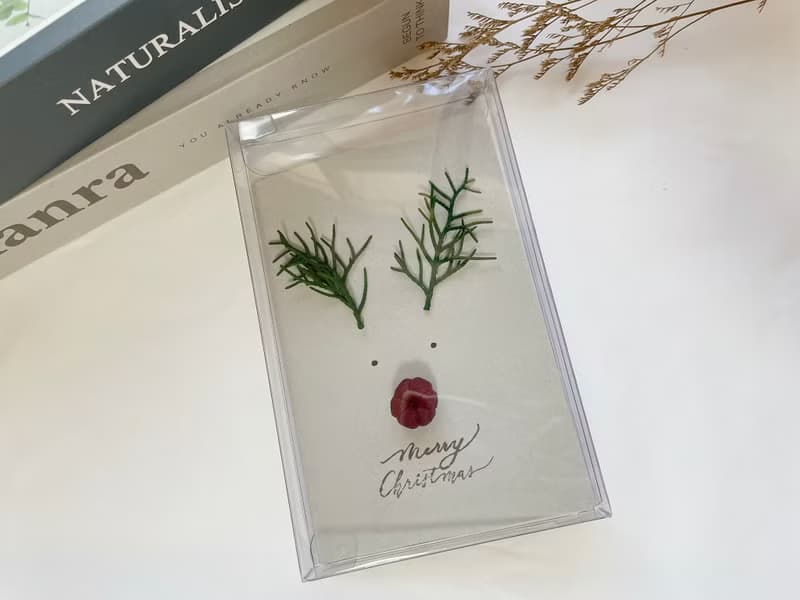 現貨48hr出貨/聖誕麋鹿卡片/聖誕節限定/聖誕卡片/手作卡片/麋鹿