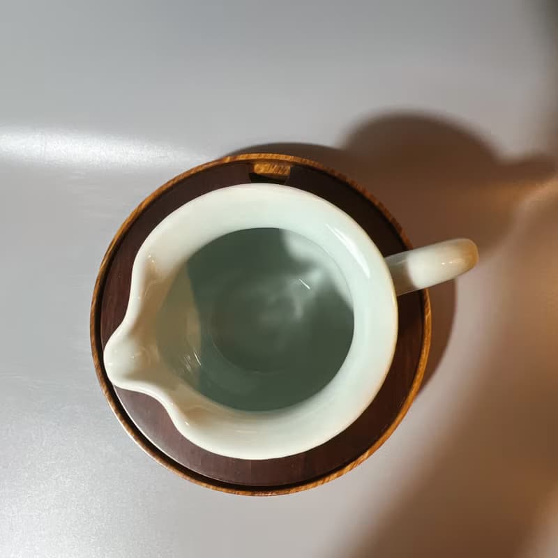 溫潤天青銅紅正把茶海 / 極品青瓷 / 小平凡手作