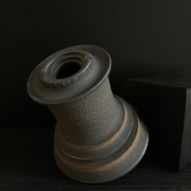 FLYER黑泥系列 塊根多肉植物陶盆器 龍舌蘭象牙宮盆器