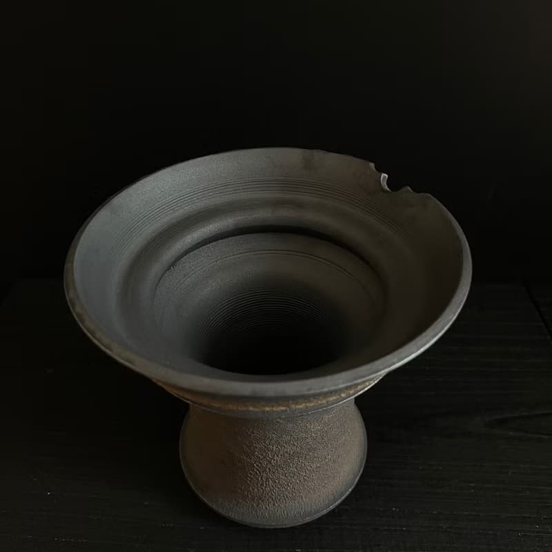 FLYER黑泥系列 塊根多肉植物陶盆器 龍舌蘭象牙宮盆器