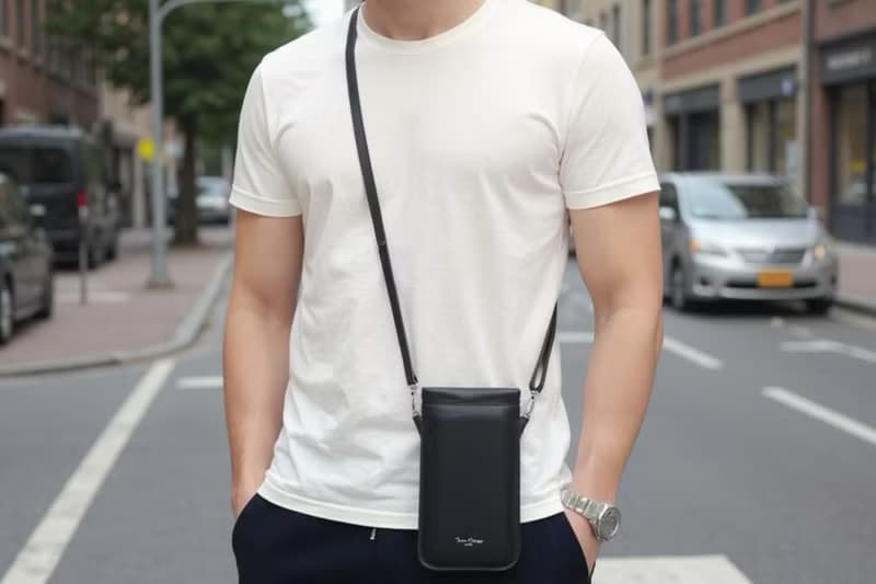 Tosca | Phone Clip Leather Holder 真皮手機袋/保險夾手袋包