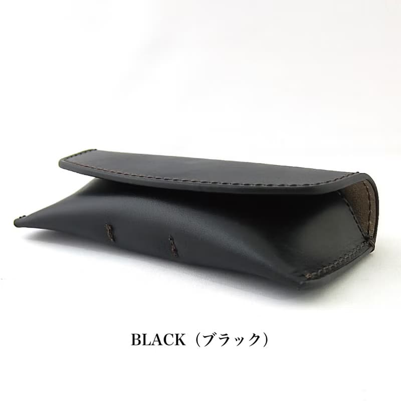 メガネケース 眼鏡ケース サングラス 老眼鏡 横型 マグネット開閉 おしゃれ 高級 本革 イタリアンレザー ベジタブルタンニングレザー