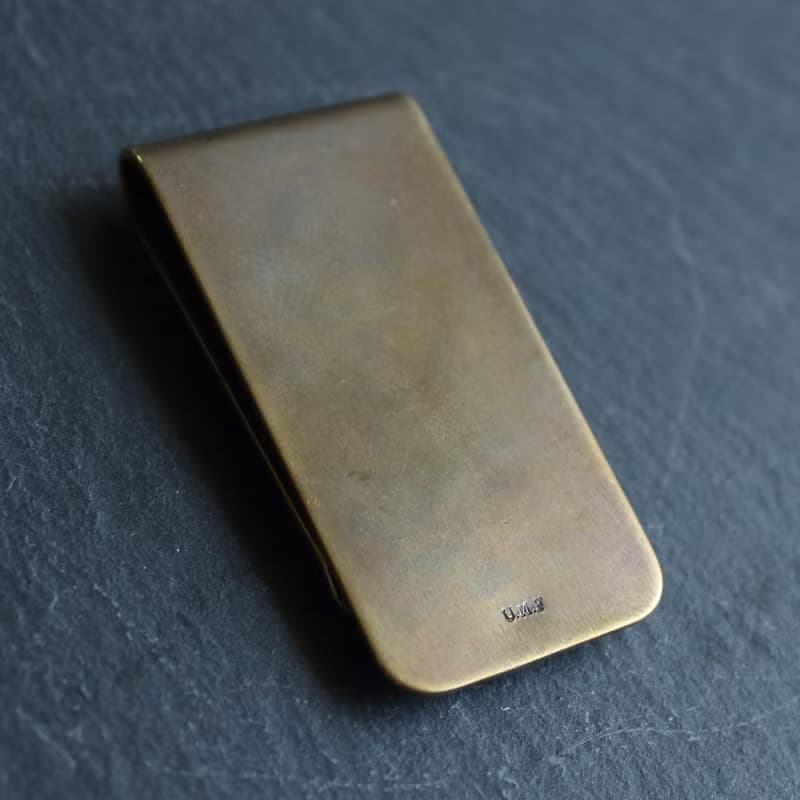 黃銅錢夾 Quote Money Clip-Quotes-
