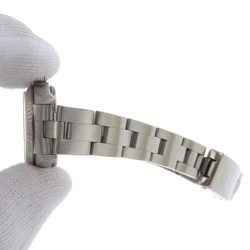 【日本直送】ロレックス ROLEX オイスターパーペチュアル 腕時計 76094 SS 自動巻き シルバー文字盤【中古】