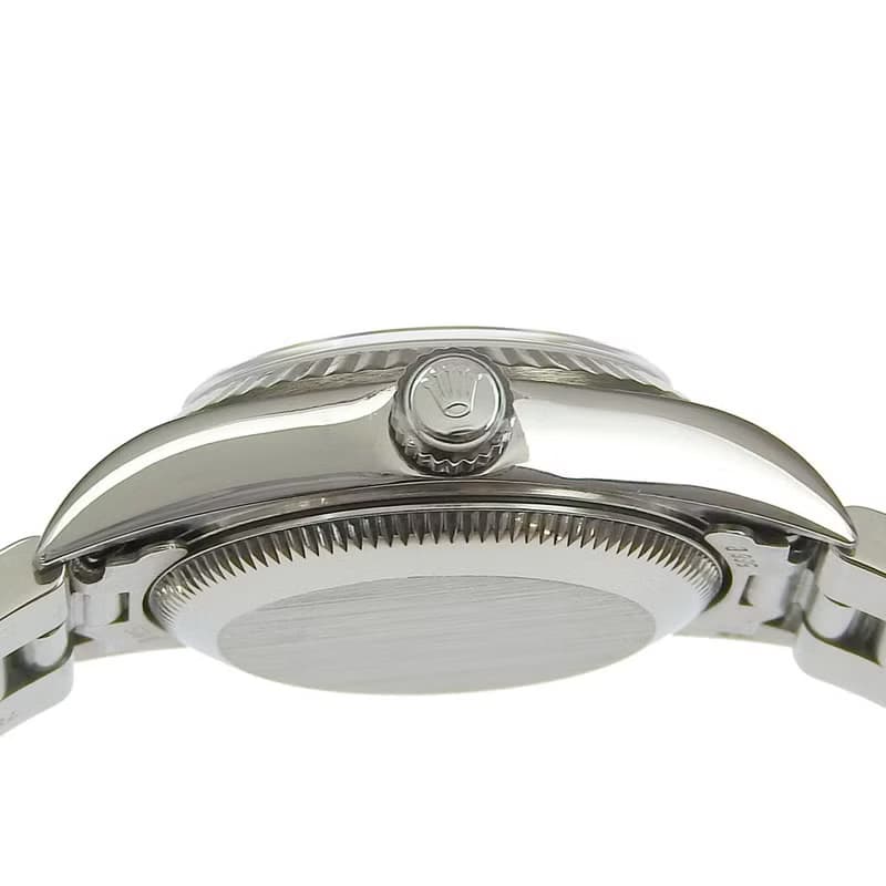 【日本直送】ロレックス ROLEX オイスターパーペチュアル 腕時計 76094 SS 自動巻き シルバー文字盤【中古】