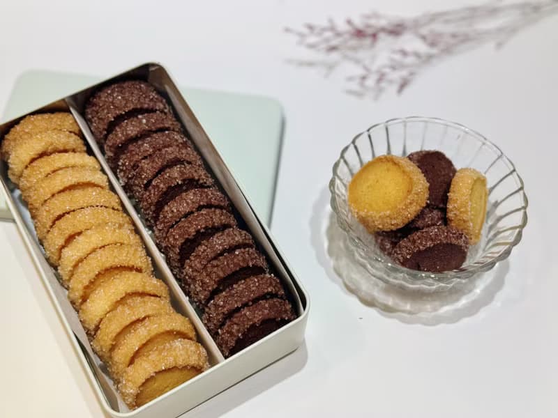 厚燒奶油鑽石餅乾 | 質感小方鐵盒 | 端午送禮首選