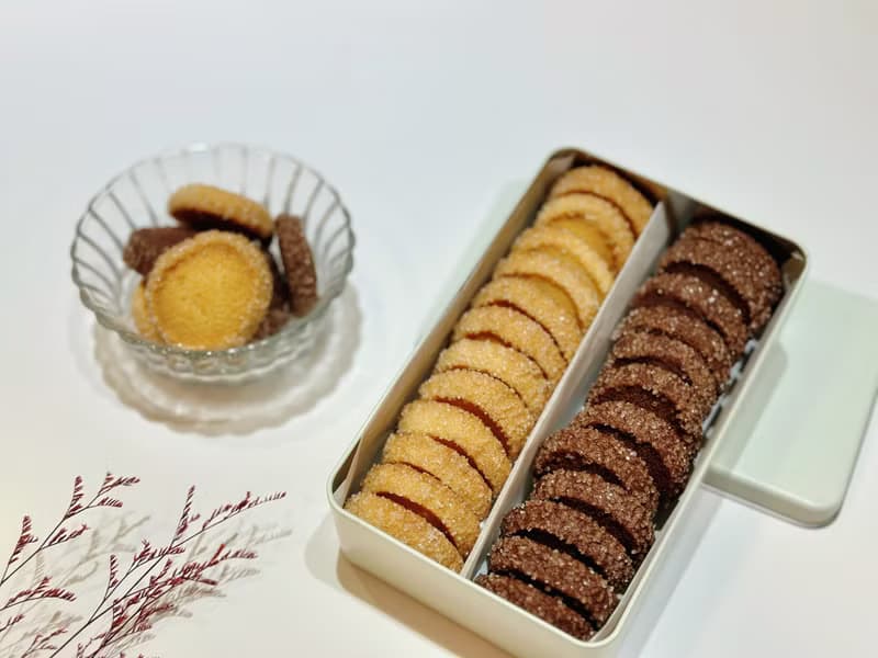 厚燒奶油鑽石餅乾 | 質感小方鐵盒 | 端午送禮首選