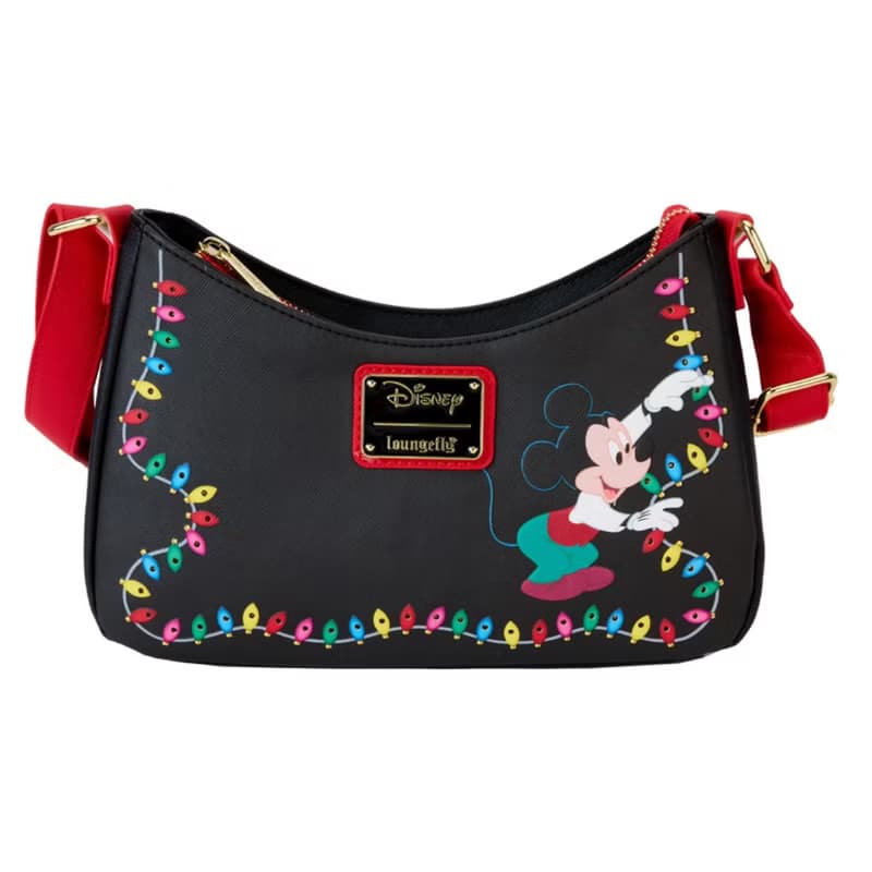 Loungefly 迪士尼米奇與好友燈泡斜孭袋