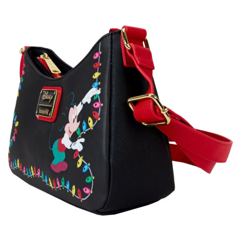 Loungefly 迪士尼米奇與好友燈泡斜孭袋