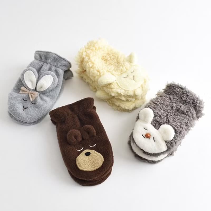 ANIMALS MITTEN アニマルズミトン 手袋 Rabbit/Bear/Sheep/Hedgehog Sleeping Animals 2823312