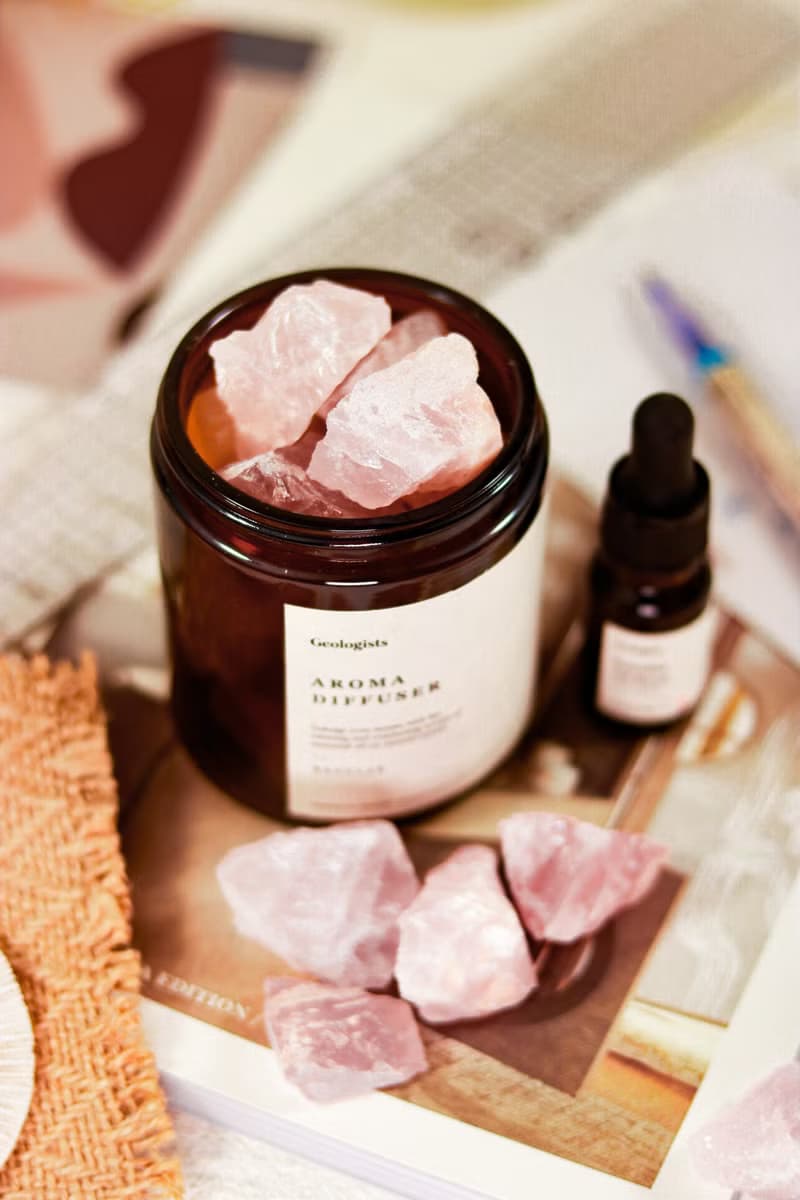 粉水晶 水晶擴香器  | 開運小物