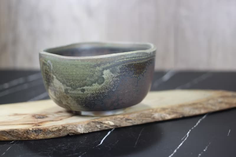【母親節禮物】七日柴燒 茶碗 抹茶碗 天然落灰 名家葉敏祥手作