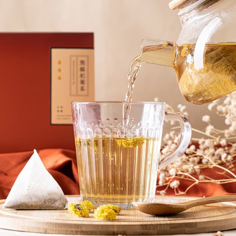 漢方茶 | 熊貓杞菊茶10入【明亮降火】無咖啡因養生茶 上班族救星