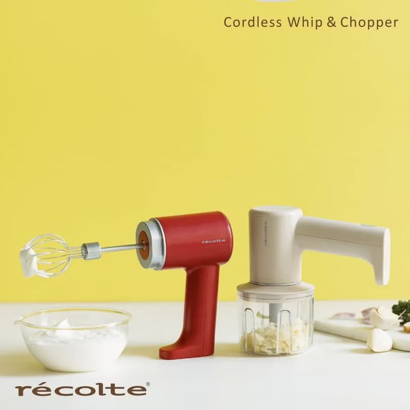 recolte 日本麗克特 Cordless手持攪拌調理機 RCW-1