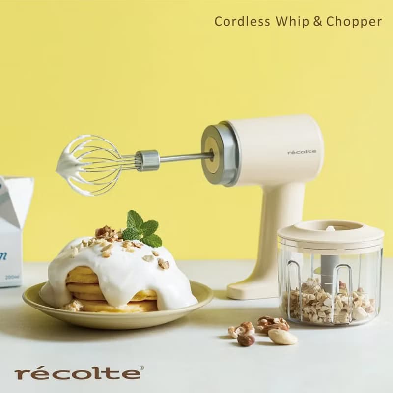 recolte 日本麗克特 Cordless手持攪拌調理機 RCW-1