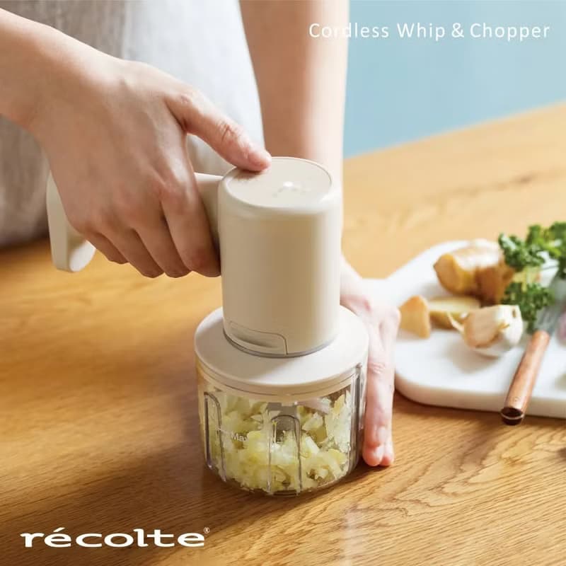 recolte 日本麗克特 Cordless手持攪拌調理機 RCW-1