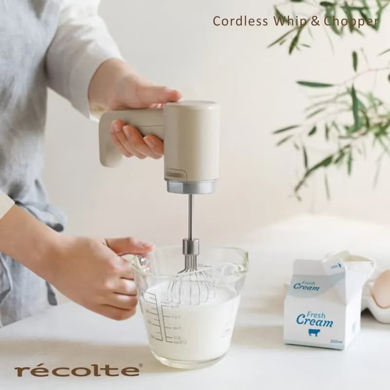 recolte 日本麗克特 Cordless手持攪拌調理機 RCW-1