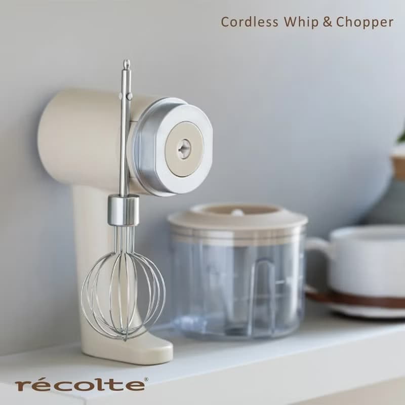 recolte 日本麗克特 Cordless手持攪拌調理機 RCW-1
