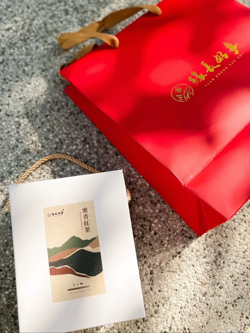 緣長好事 精緻 原葉蜜香紅茶包 手提禮盒 1盒10包入 喜茶/送禮