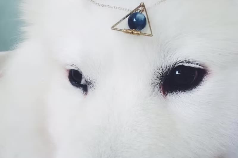 MYTH 三角藍晶黃銅項鍊