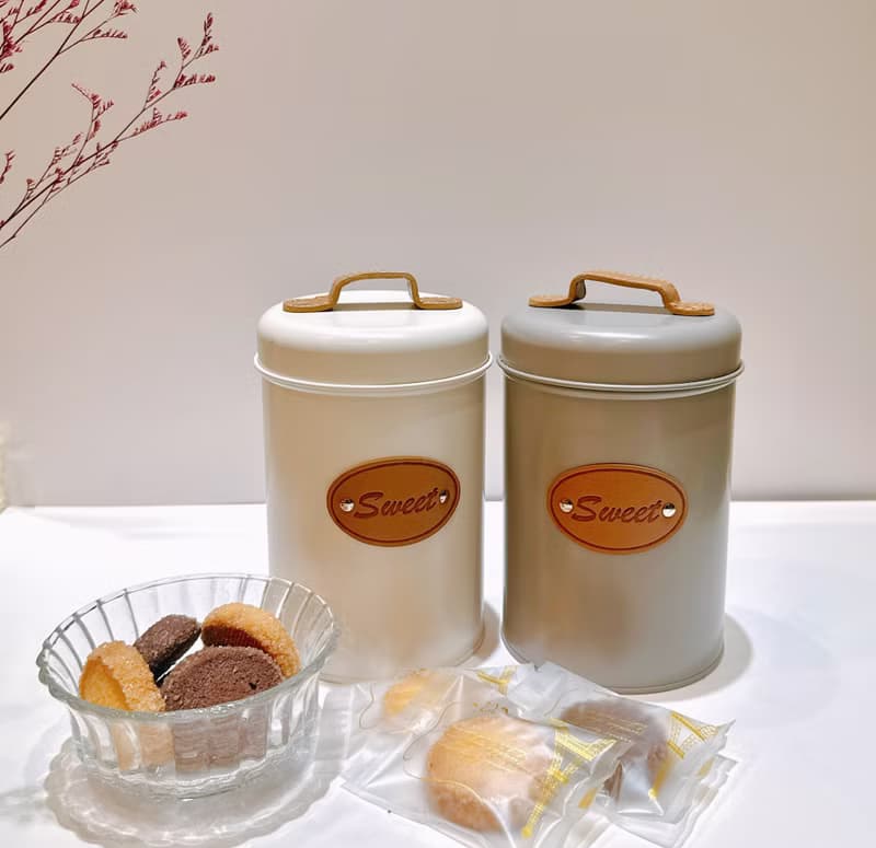 厚燒奶油鑽石餅乾 | 高級圓罐手提盒 | 端午節送禮首選
