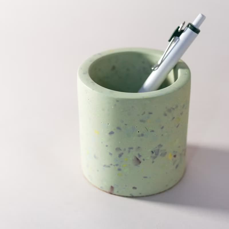 Jesmonite英國礦石樹脂/筆筒 - 綠野仙蹤水磨石