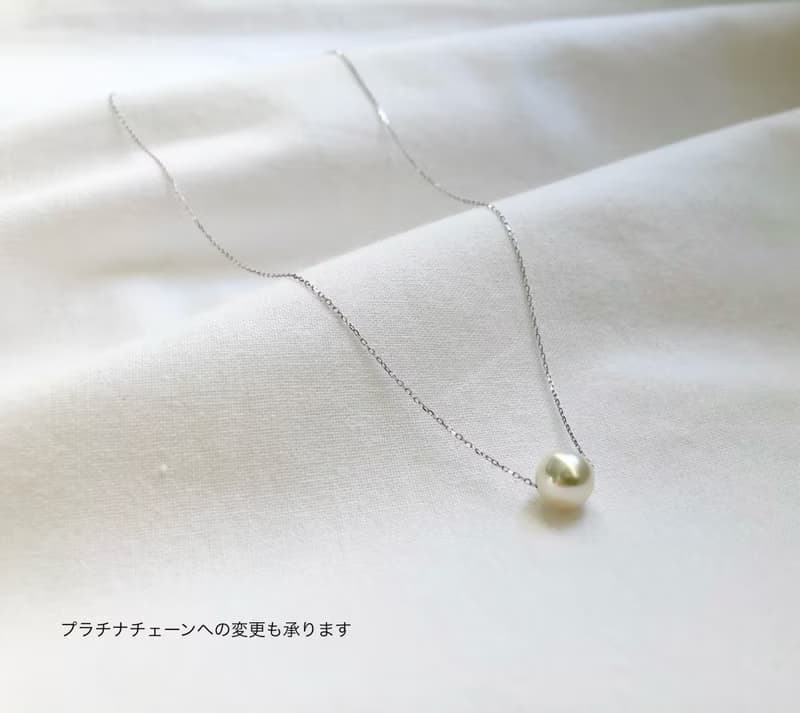 High quality Akoya pearl necklace K18 750  海水真珠