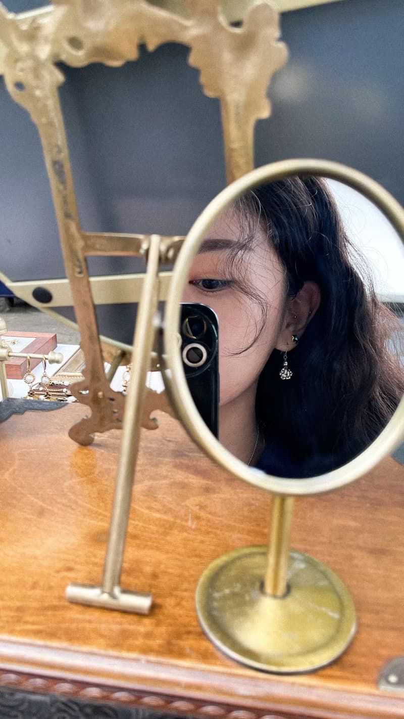 初雪耳墜 不鏽鋼耳環 日本珠 禮物