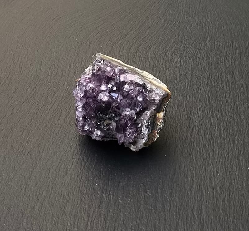 招財開運-天然原皮原礦夢幻漸層紫晶簇 紫水晶 消磁淨化 快速出貨