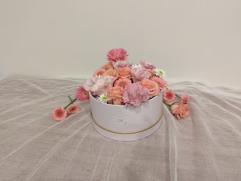 情人節禮盒 情人節禮物 鮮花花盒 花盒