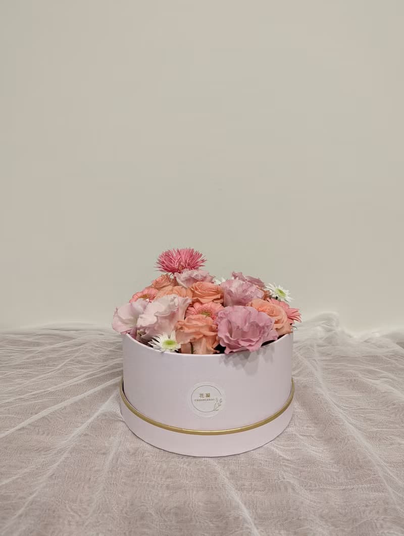 情人節禮盒 情人節禮物 鮮花花盒 花盒