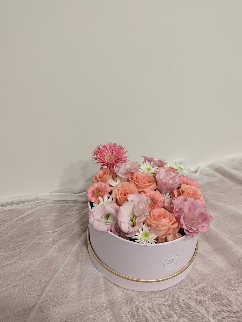 情人節禮盒 情人節禮物 鮮花花盒 花盒